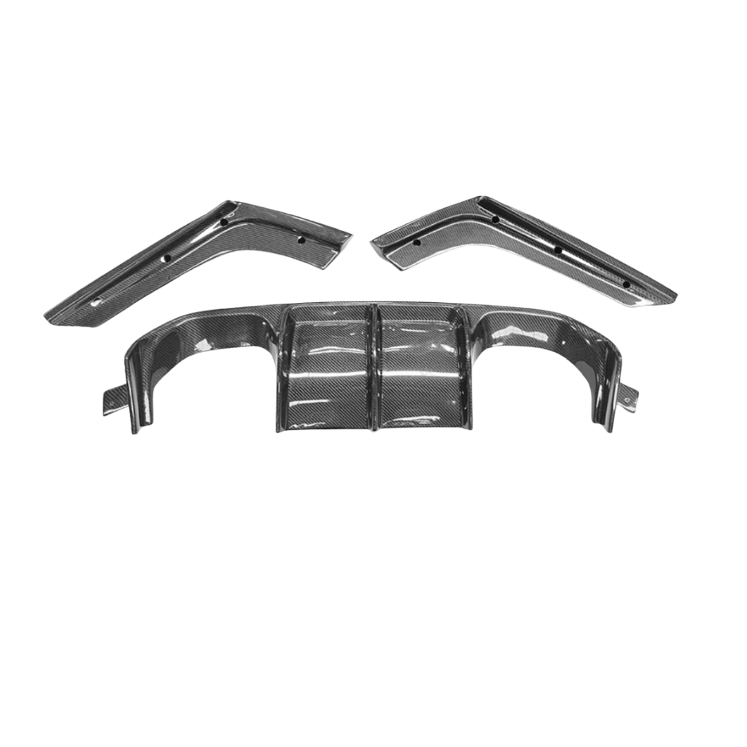 F80/82 V style Carbon Fibre Diffuser