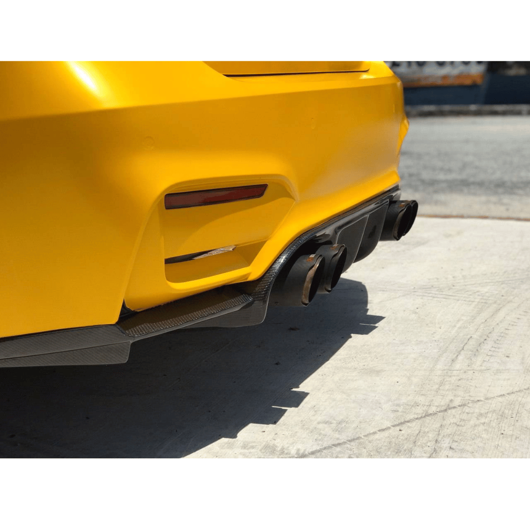 F80/82 V style Carbon Fibre Diffuser