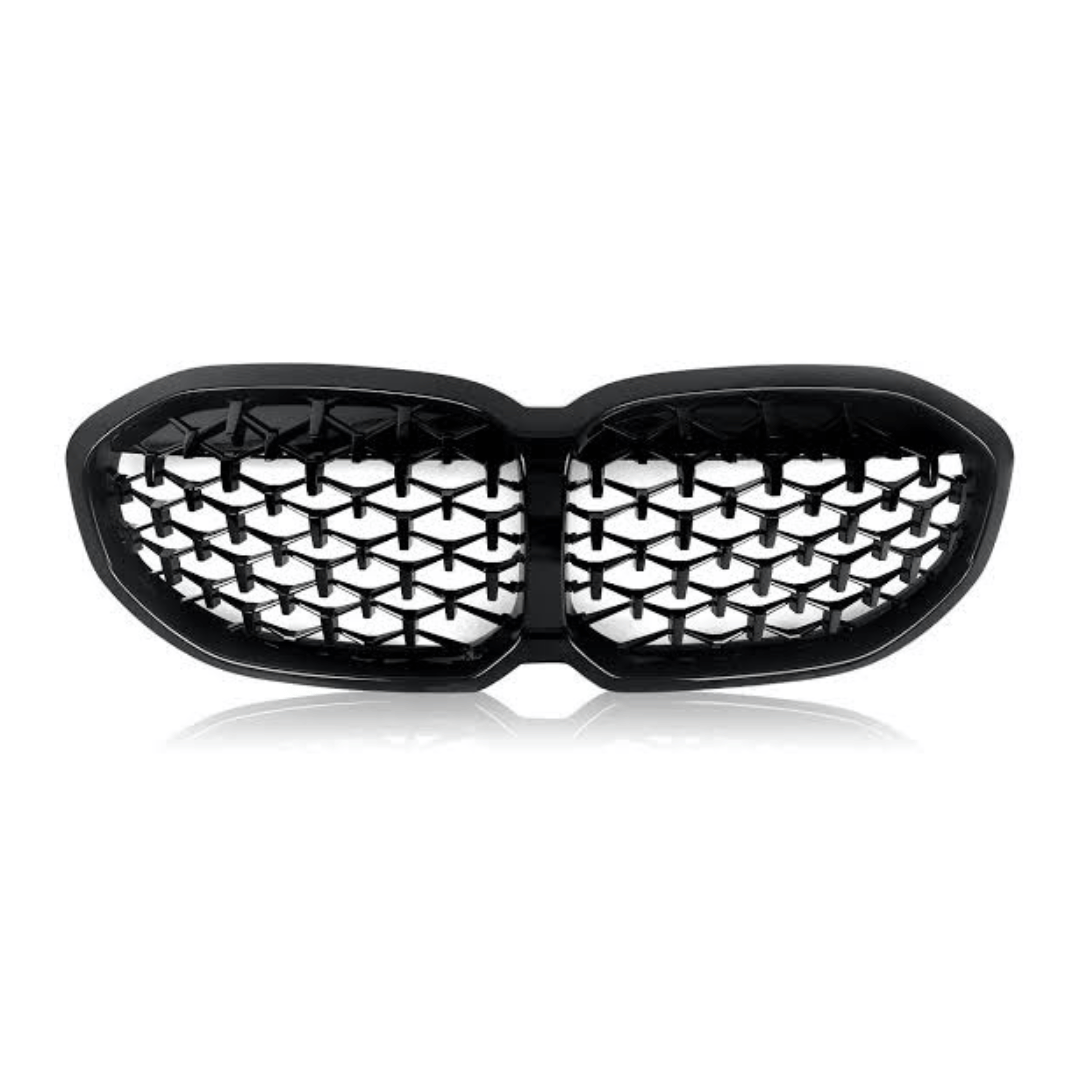 BMW F40 Diamond Grills Gloss Black