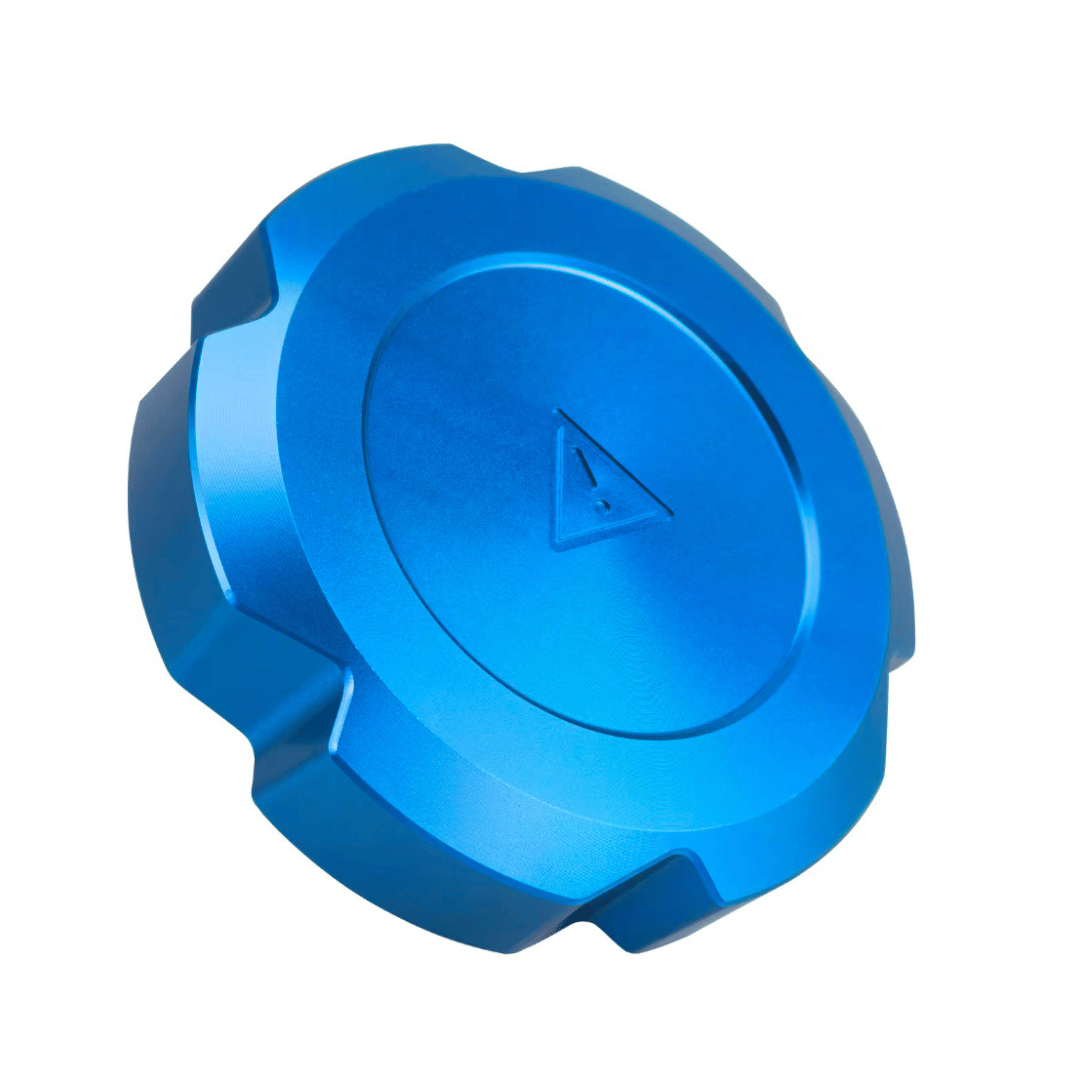 BMW Blue CNC Coolant Reservoir Cap